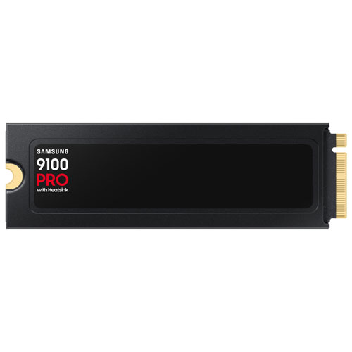 Samsung 9100 Pro 1TB NVMe PCI-e Internal Hard Drive with Heatsink (MZ-VAP1T0CW)