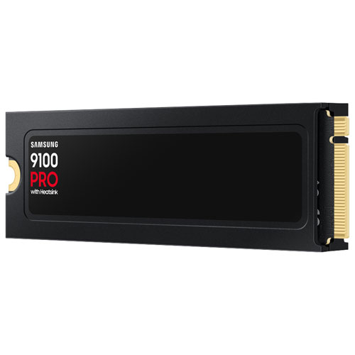 Samsung 9100 Pro 1TB NVMe PCI-e Internal Hard Drive with Heatsink (MZ-VAP1T0CW)