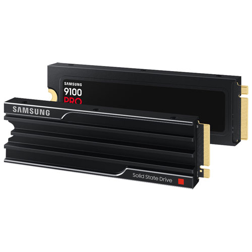 Samsung 9100 Pro 1TB NVMe PCI-e Internal Hard Drive with Heatsink (MZ-VAP1T0CW)