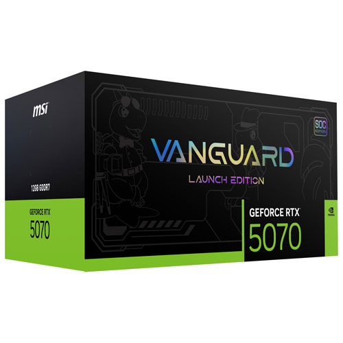 MSI GeForce RTX 5070 Vanguard SOC Launch Edition 12GB GDDR7 Video Card