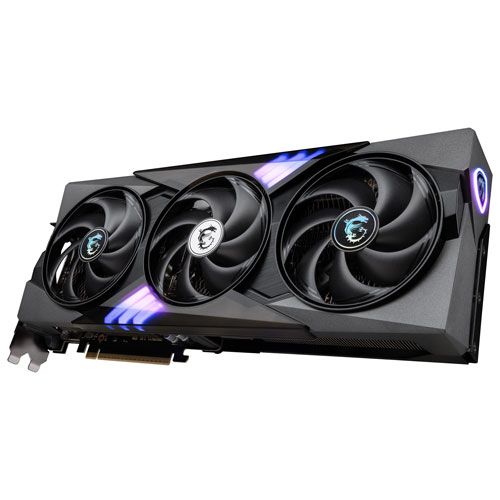 Carte graphique GeForce RTX 5070 Gaming Trio OC 12 Go GDDR7 de MSI