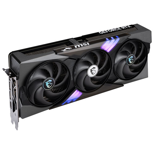 Carte graphique GeForce RTX 5070 Gaming Trio OC 12 Go GDDR7 de MSI
