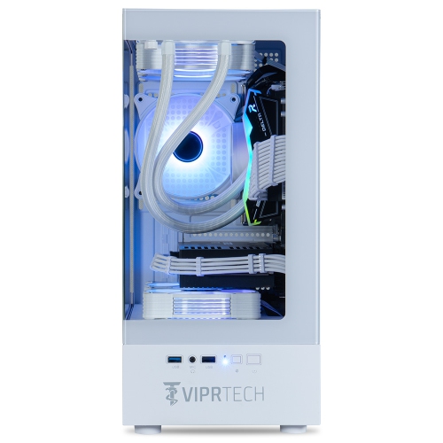 ViprTech Reaper 2.0 Liquid-Cooled PC - AMD Ryzen 7 8700F, RTX 5060 Ti 16GB, 16GB DDR5, 1TB NVMe SSD, VR-Ready, Streaming, Win 11, Gaming Desktop