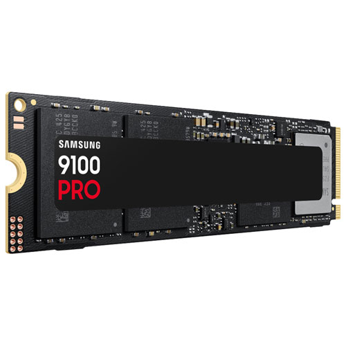 Samsung 9100 Pro 4TB NVMe PCI-e Internal Solid State Drive - Black
