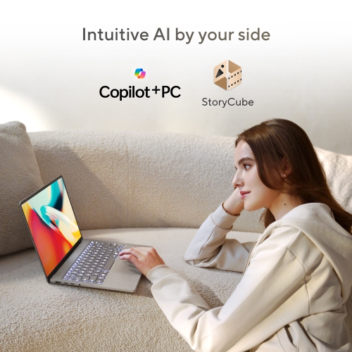 ASUS Zenbook A14 Copilot+ PC; Thin & Light Laptop