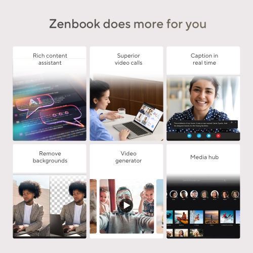 ASUS Zenbook A14 Copilot+ PC; Thin & Light Laptop