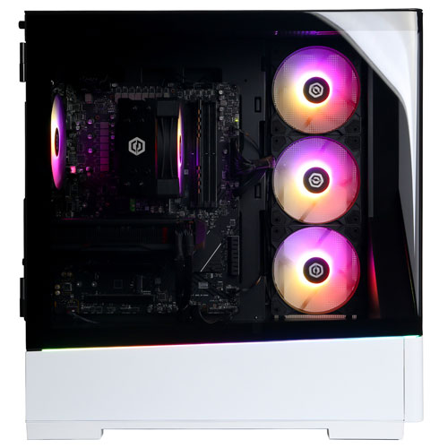 CyberPowerPC Gamer Master Gaming PC - White (AMD Ryzen 7 8700F/16GB RAM/1TB SSD/AMD Radeon RX 7600) - Eng