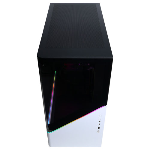 CyberPowerPC Gamer Master Gaming PC - White (AMD Ryzen 7 8700F/16GB RAM/1TB SSD/AMD Radeon RX 7600) - Eng