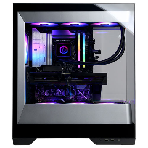 Ordinateur de jeu Gamer Supreme de CyberPowerPC (Core Ultra 9 285K d'Intel/RAM 64 Go/SSD 2 To/GeForce RTX 5070 Ti) - Anglais
