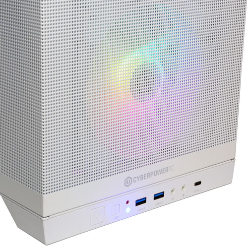 CyberPowerPC Gamer Supreme Gaming PC - White (AMD Ryzen 9 9900X/32GB RAM/2TB SSD/GeForce RTX 5080) - Eng