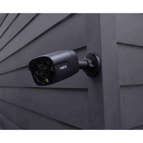 Reolink P330 Wired Indoor/Outdoor 4K UHD Add-On Security Camera - Black - 2 Pack