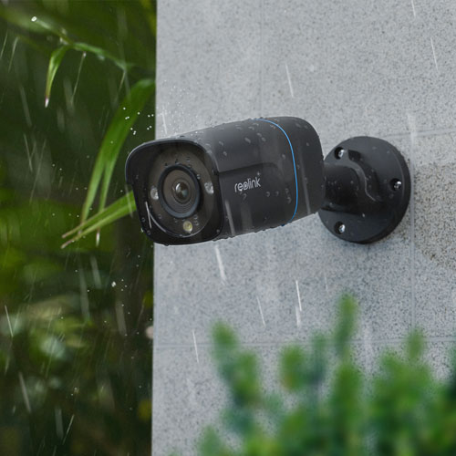 Reolink P330 Wired Indoor/Outdoor 4K UHD Add-On Security Camera - Black - 2 Pack