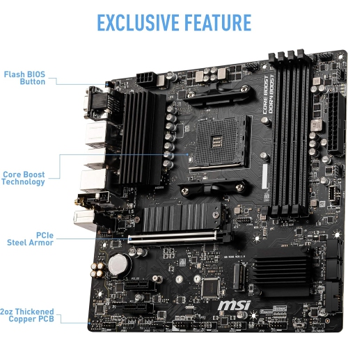 MSI B550M PRO-VDH WiFi ProSeries Motherboard