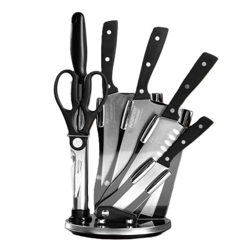 Ensemble de couteaux 7 pièces en acier inoxydable Xiao Quan de Zhang – précision, durabilité et finition moderne