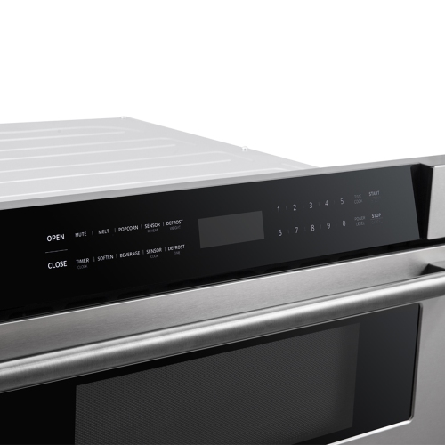 1,2 pi³ de tiroir de micro-ondes de 30 po en acier inoxydable de 1000 W de Forno Capoliveri