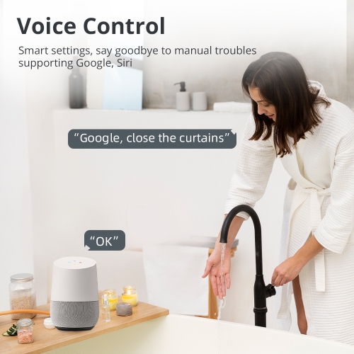 Zemismart Matter over Thread Smart Window Shade Motor - White