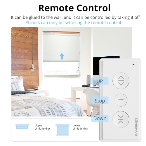 Zemismart Matter over Thread Smart Window Shade Motor - White