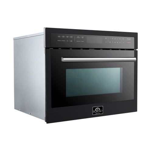 Forno Oliena – Four compact de 24&nbsp;po et 1750 W, espresso, four à micro-ondes de 1000 W, 1,6 pi3 pi