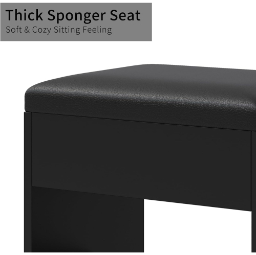 Vanity Desk with Power Outlet, 9 Drawers Makeup Vanity with Mirror and 12 LED Lights, 3 Lighting Modes, Glass Top Vanity Set, Fold-up Panel, Dressing