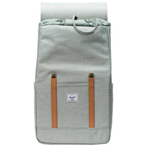 Sac à dos Retreat de Herschel Supply Co. pour portable de 15 po/16 po - Gris vert hachuré