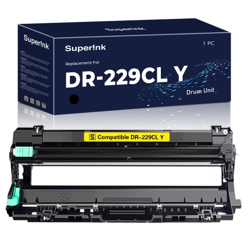 Compatible Brother DR229CL Yellow Drum Unit by Superink