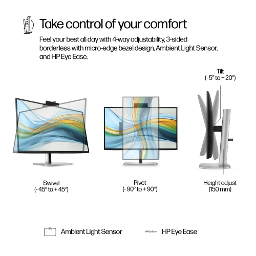 HP Series 5 Pro 527pm 27" WQHD 100Hz 5ms GTG LCD Monitor - - Jet Black