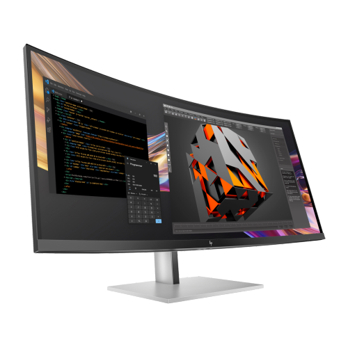 HP Series 7 Pro 738pu 37.5" 4K UHD 60Hz 5ms GTG Curved LCD Monitor - - Black