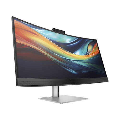 HP Series 7 Pro 740pm 39.7" 5K UHD 60Hz 5ms GTG Curved LED Monitor - - Black