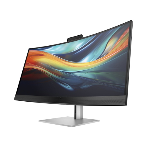 HP Series 7 Pro 740pm 39.7" 5K UHD 60Hz 5ms GTG Curved LED Monitor - - Black