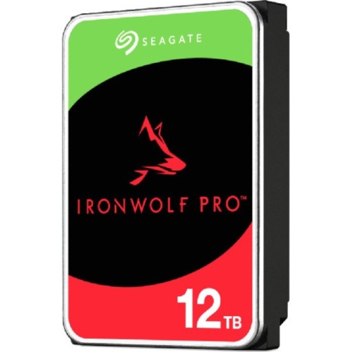 Remis à neuf - Disque dur interne de bureau 7200&nbsp;tr/min SATA 6 Gb/s 3,5&nbsp;po IronWolf Pro 12&nbsp;To de Seagate (ST12000NT001)