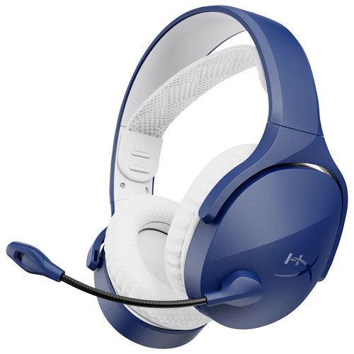 Casque de jeu sans fil double mode Cloud Jet de HyperX - Bleu/Blanc