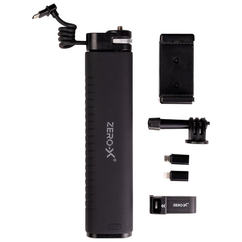 Zero-X Power Xtend Action Camera Extention Arm with 9000mAh Power Bank (ZXC-ACZ02)