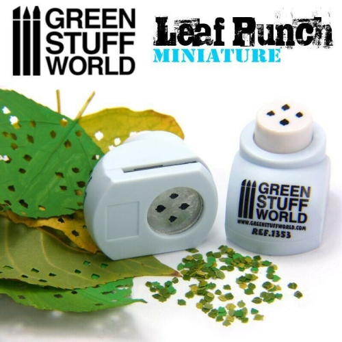 GREEN STUFF WORLD  Stuff World Leaf Punch Light Blue New