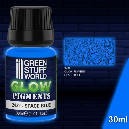 Green Stuff World Glow Pigments - SPACE BLUE New