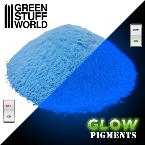 Green Stuff World Glow Pigments - SPACE BLUE New