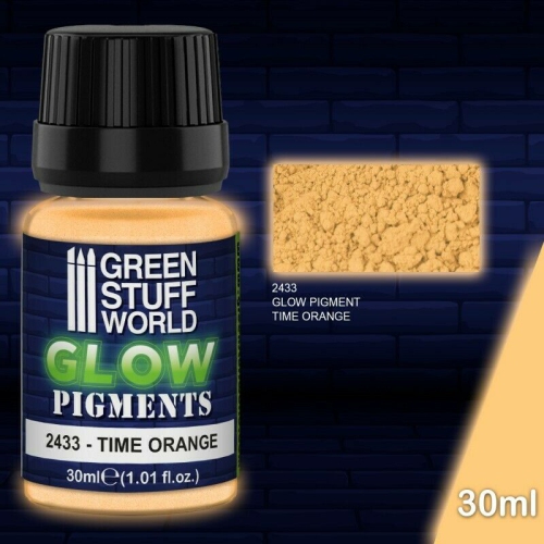 Green Stuff World Glow Pigments - TIME ORANGE New