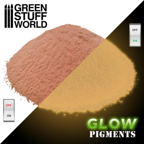 Green Stuff World Glow Pigments - TIME ORANGE New
