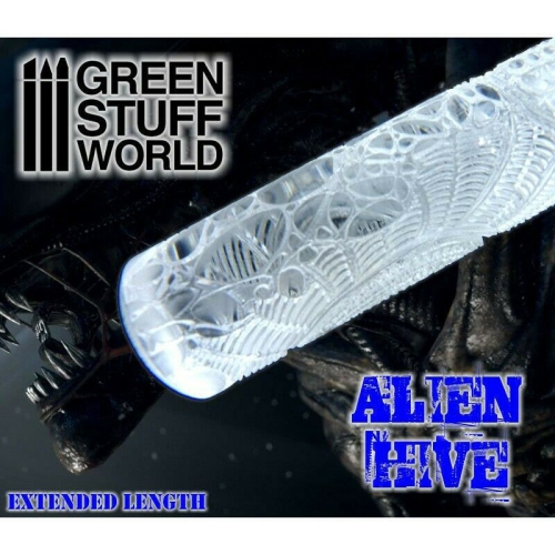 GREEN STUFF WORLD  Stuff World Rolling Pin Alien Hive New