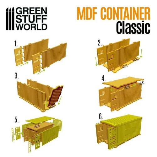 Green Stuff World Classic Shipping Container New