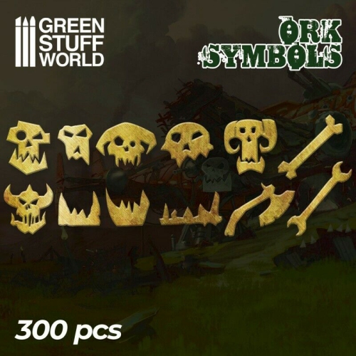 GREEN STUFF WORLD  Stuff World Ork Runes And Symbols New