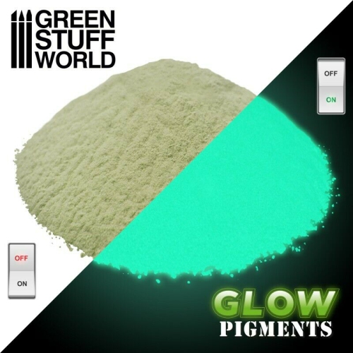 Green Stuff World Glow Pigments - REALITY YELLOW New