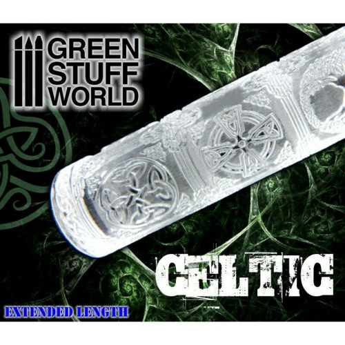 GREEN STUFF WORLD  Stuff World Rolling Pin Celtic New
