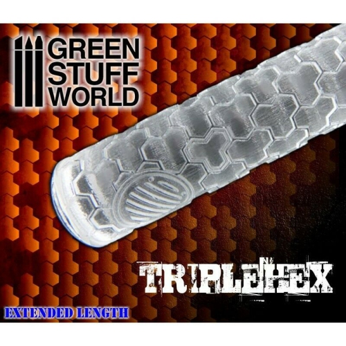 GREEN STUFF WORLD  Stuff World Rolling Pin Triplehex New