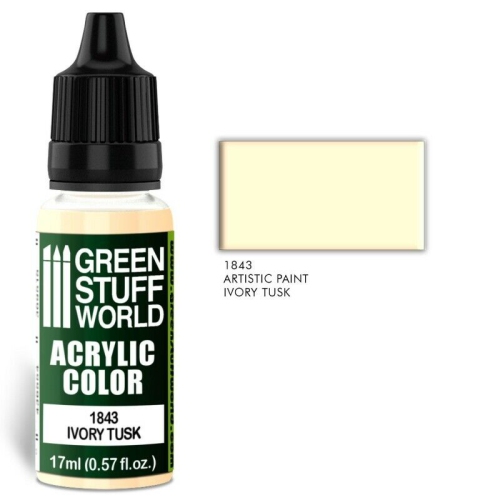 GREEN STUFF WORLD  Stuff World Acrylic Color Ivory Tusk