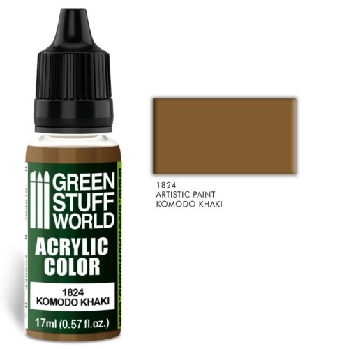 GREEN STUFF WORLD  Stuff World Acrylic Color Komodo Khaki