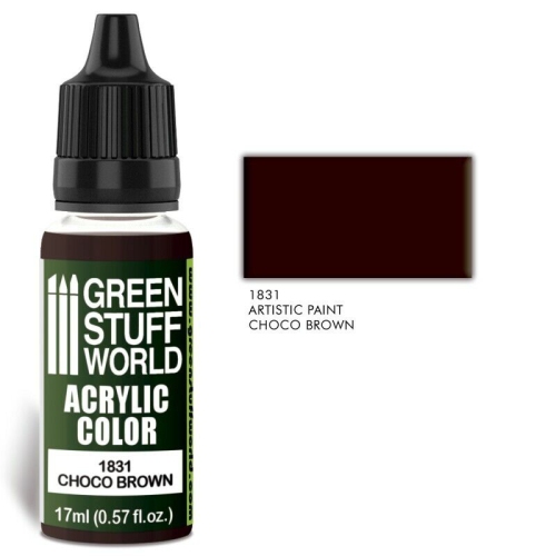 GREEN STUFF WORLD  Stuff World Acrylic Color Choco Brown