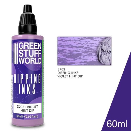 Green Stuff World Dipping Ink 60 ml - VIOLET HINT DIP New
