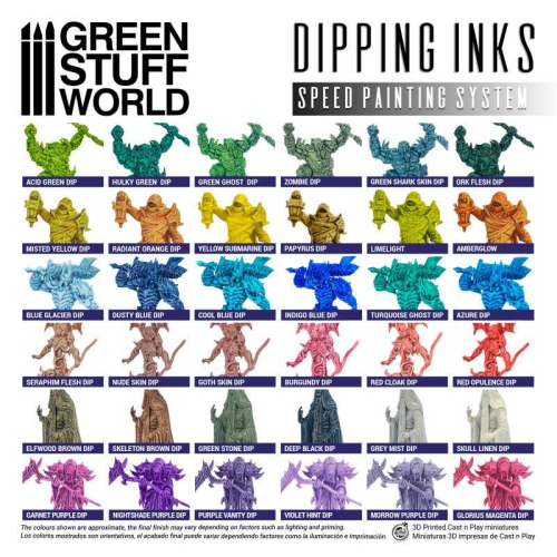 Green Stuff World Dipping Ink 60 ml - VIOLET HINT DIP New