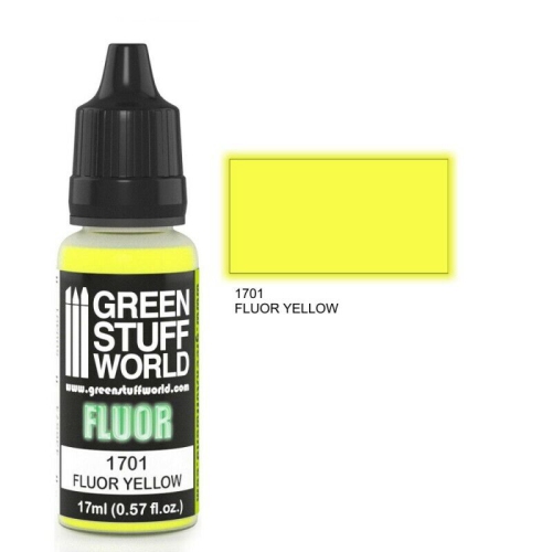 GREEN STUFF WORLD  Fluor Fluor Paint In Yellow