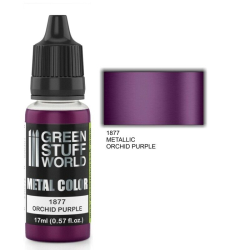 GREEN STUFF WORLD  Stuff World Metallics Metallic Paint Orchid Purple